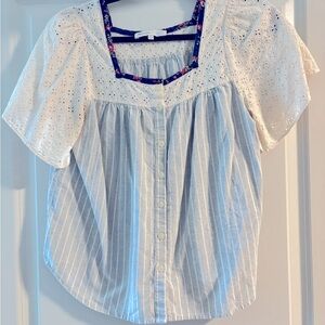 Madewell x The New Denim Project Top